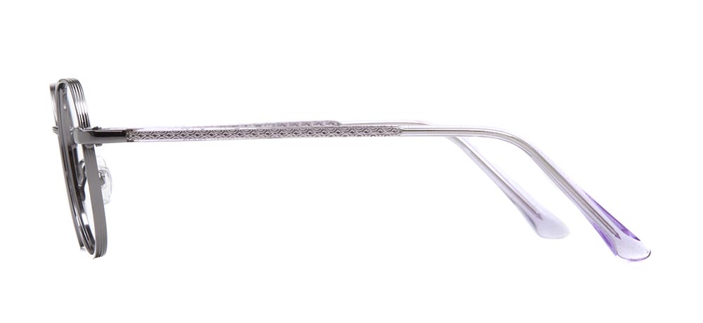 CARETTA Eyeglasses Teenage Woman Geometrical Full-Rimmed Metal Unfiltered CRTTA 7884-C.02